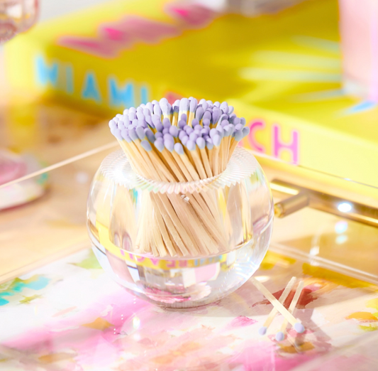 Match Holder and Striker - Lavender