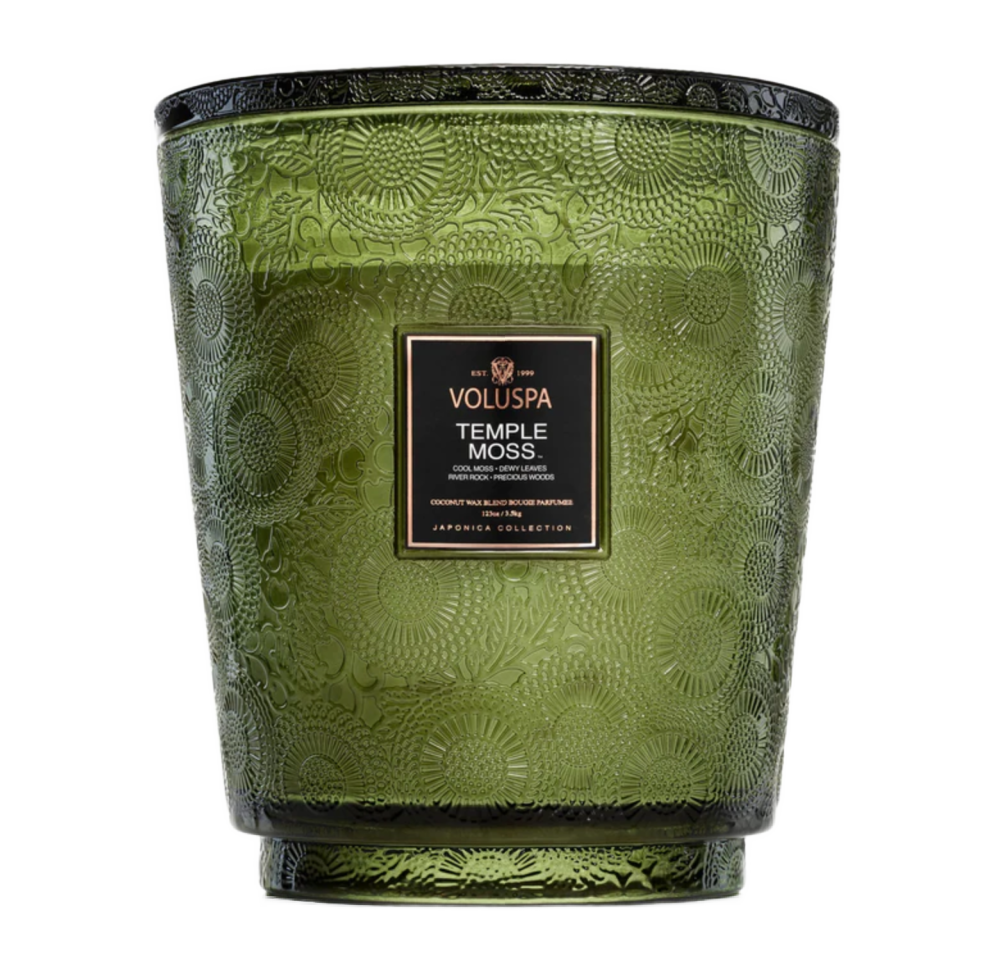 Temple Moss 5 Wick Voluspa Candle