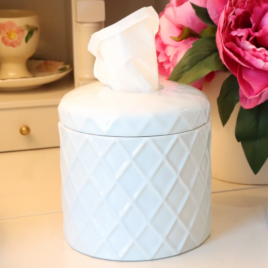 White Lattice Tissue Vessel