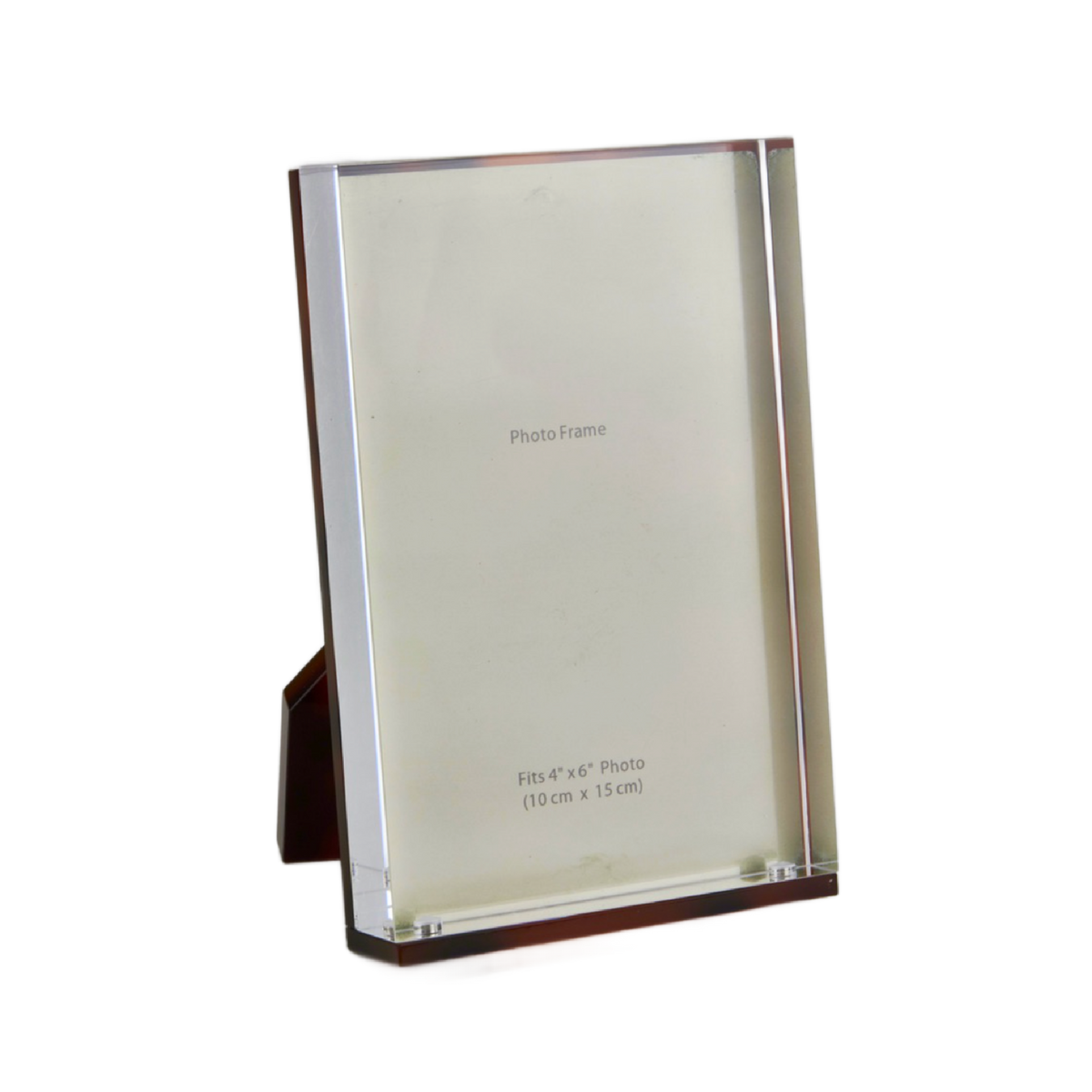 Lucite Tortoise Shell Frame - 4×6