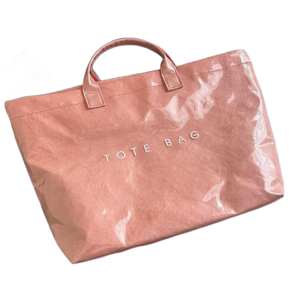 Vinyl Covered Tote Bag