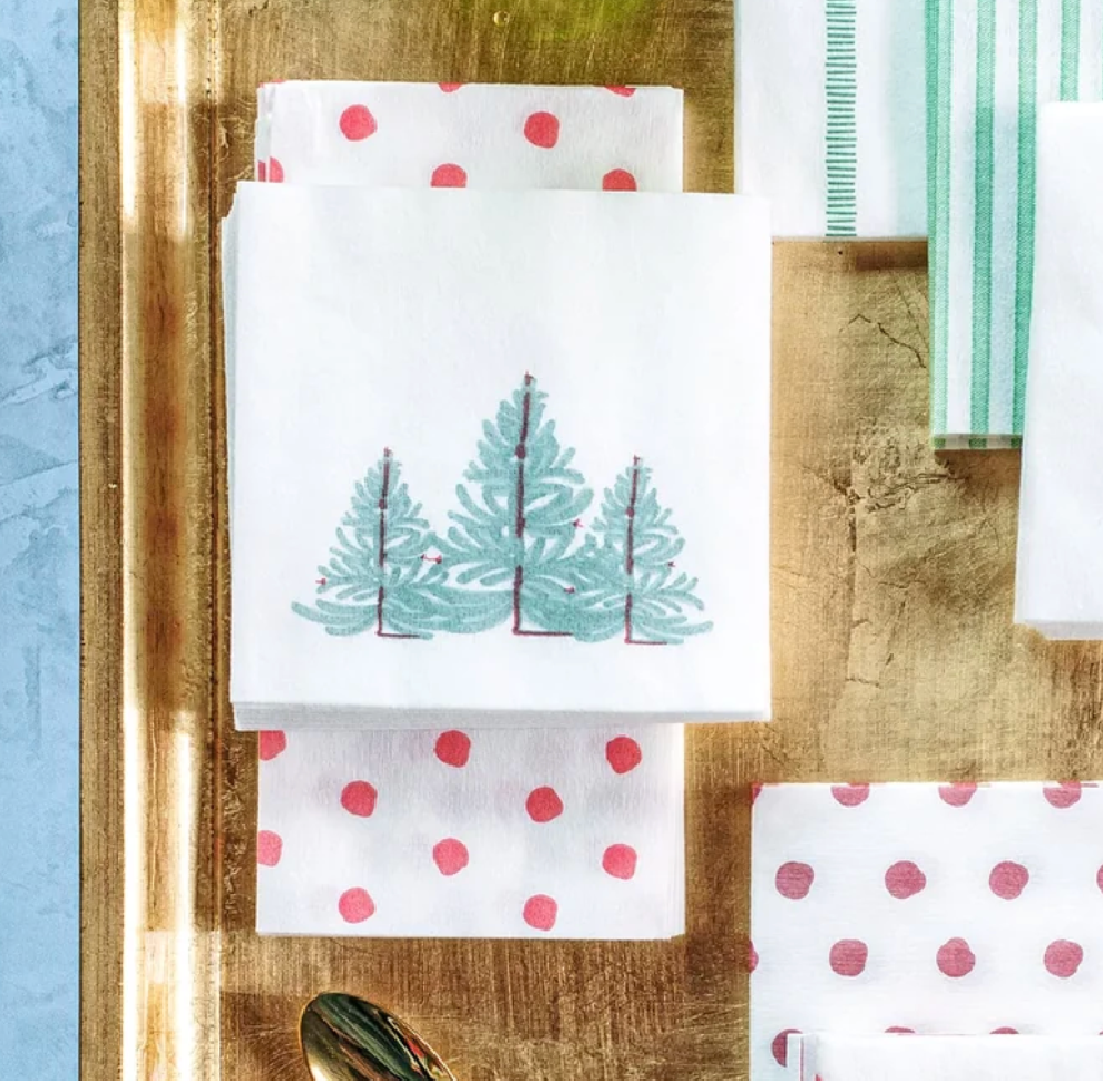 Lastra Holiday Cocktail Towels - Papersoft Napkins