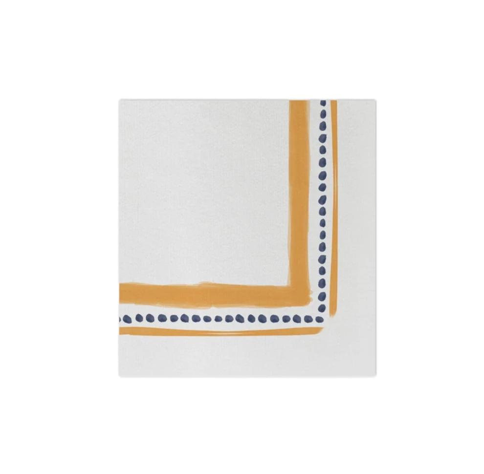 Campagna Orange Cocktail Towels - Papersoft Napkins