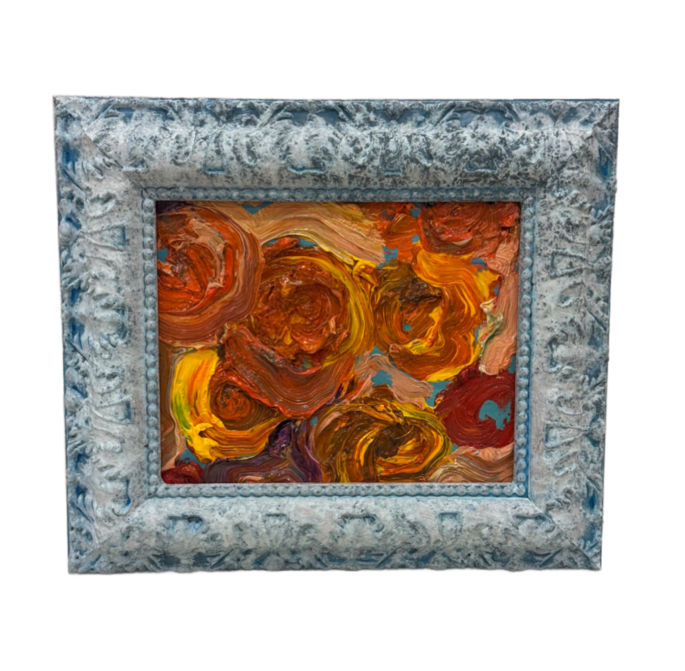 Daniel Zimmerman -  Orange Flowers #2