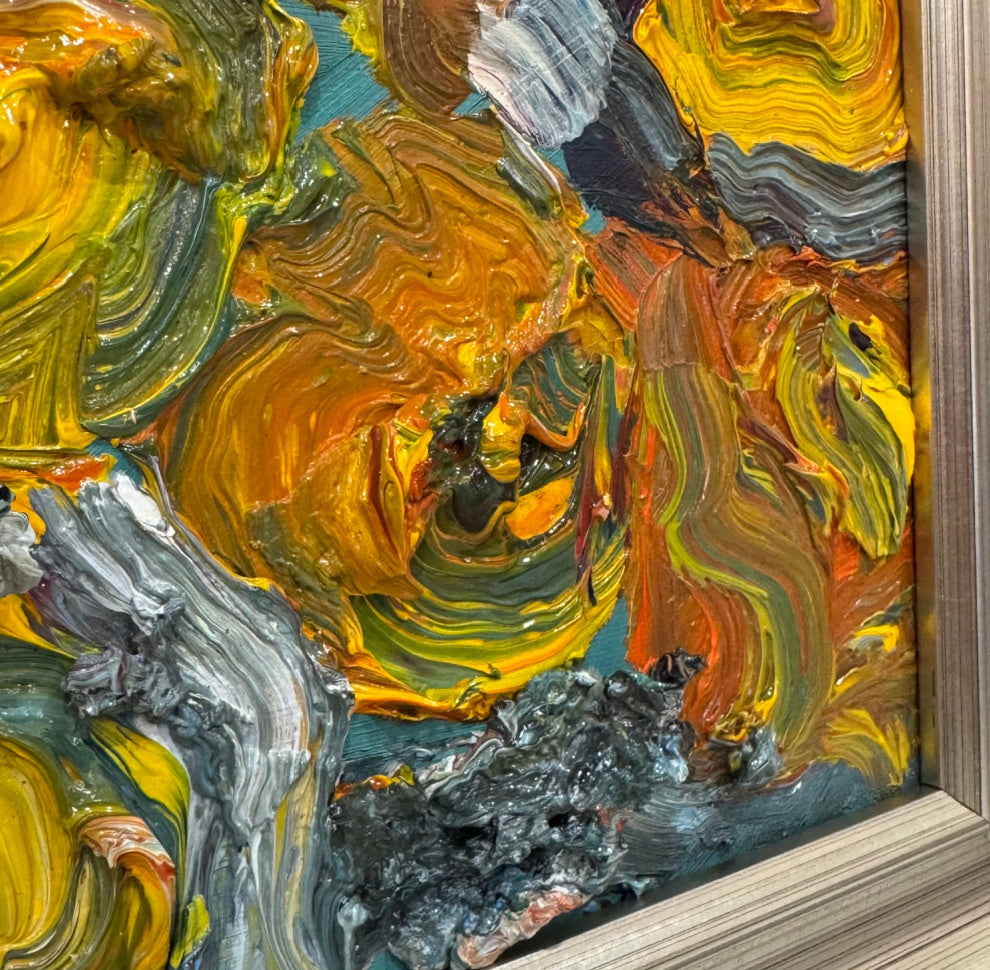 Daniel Zimmerman -  Orange Flowers #3