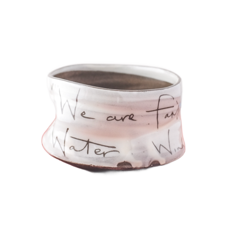 Family Poem Tea Bowl
