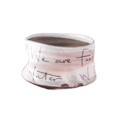 Family Poem Tea Bowl