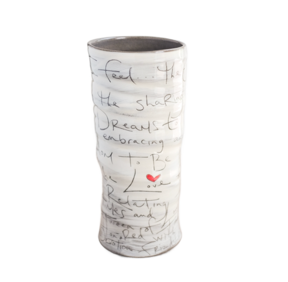 Friendship Poem Vase