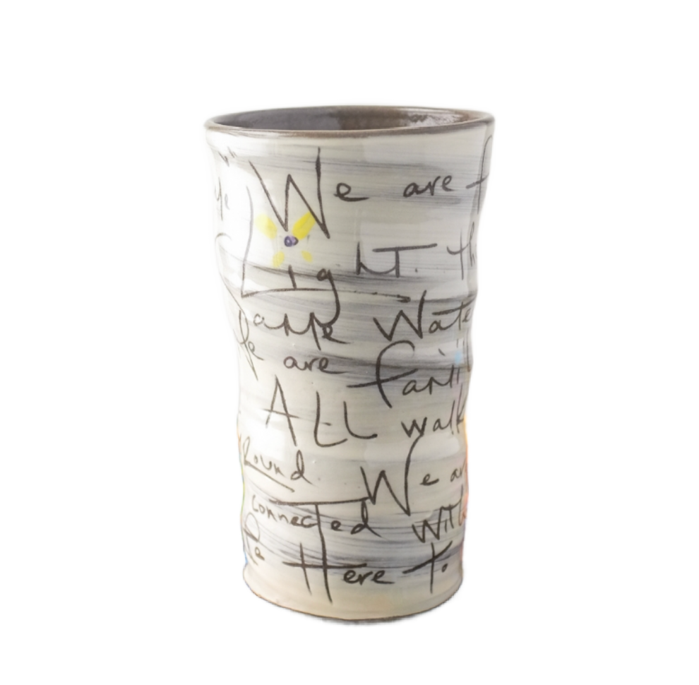 Family Poem Vase